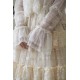 Gloaming About Tulips Dotted Tulle Cardigan(Reservation/6 Colours/Full Payment Without Shipping)